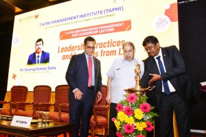 28th Leadership Lecture By Mr. Swarup Kumar Saha - TAPMI